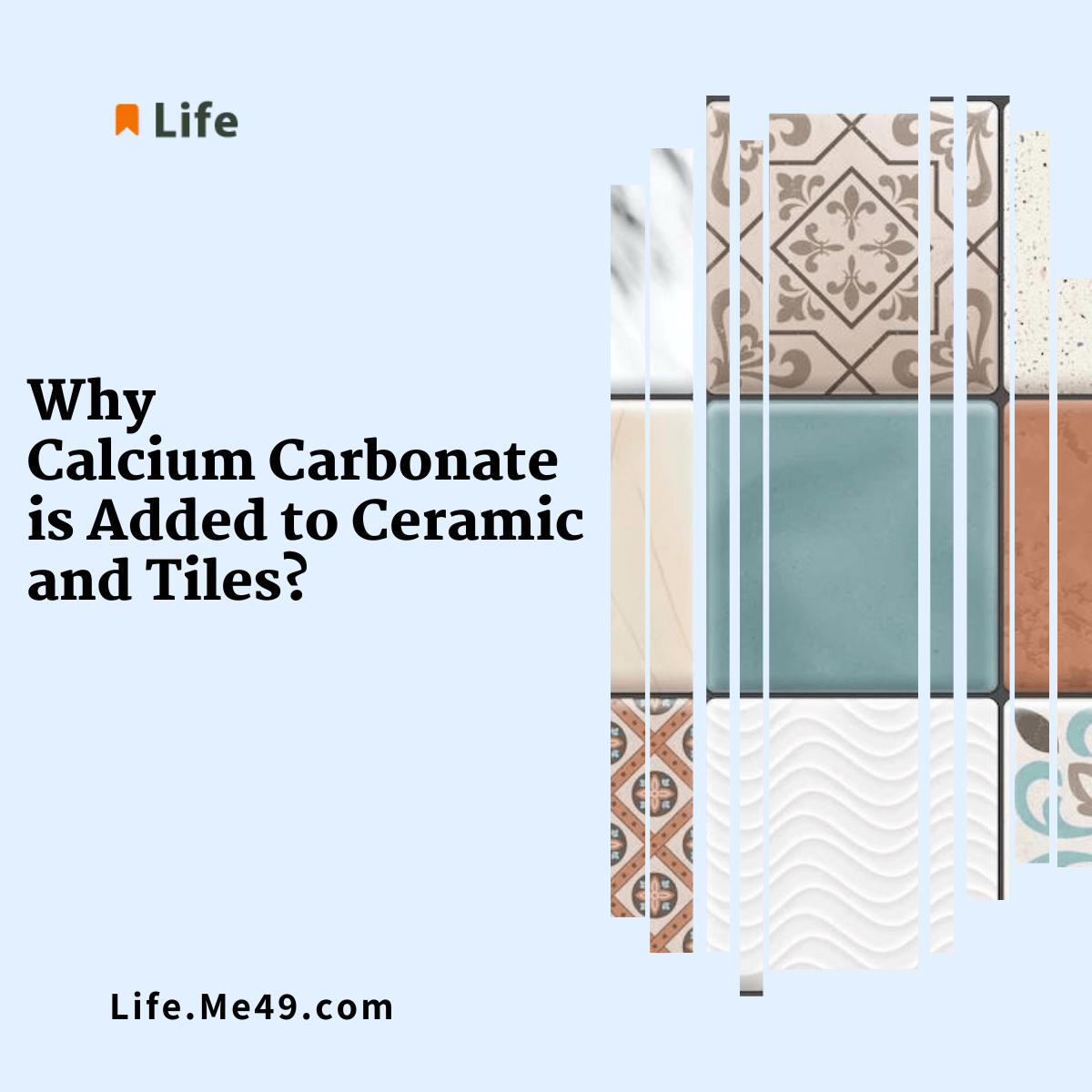 Why Calcium Carbonate is Added to Ceramic and Tiles